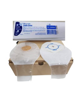 แป้นพร้อมถุงอุจจาระปลายเปิด Convatec Little Ones สำหรับเด็ก 020922 (15ใบ/กล่อง)