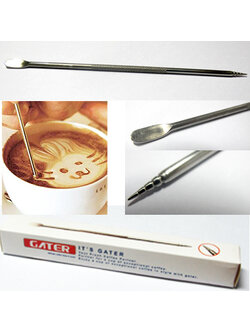 ปากกา วาดลาย ลาเต้ อาร์ต (Latte art pen) แบบหัวแข็ม 13.5 ซม.
