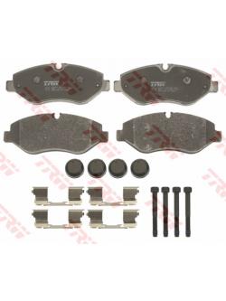 ผ้าเบรค TRW ล้อหน้า BENZ VITO W639 116 CDI (รถตู้) ปี 2007-2008 COTEC (GDB1698)