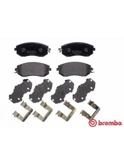 ผ้าเบรค subaru xv (คู่หน้า) ปี 13-16 / brembo ceramic
