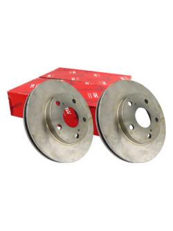 TRW จานดิสเบรค หน้า FORD EVEREST 2.5 ปี 2003 on (DF6034)