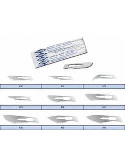 ใบมีดผ่าตัดสแตนเลส ยี่ห้อ FERTHER