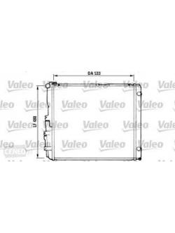 VALEO หม้อน้ำ BENZ E(W124) 300E, E280