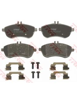 ผ้าเบรค TRW ล้อหน้า BENZ C-CLASS (W204) C180 และ C280 CDI ปี 2007 on COTEC (GDB1736)