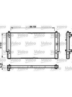 VALEO หม้อน้ำ VAG VW ตู้Caravelle(T4) VR6