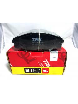 ผ้าเบรค (หน้า) Vigo 4x2 ธรรมดา ตัวเตี้ย / Smart Open Cap ปี 09 - 11 (TRW-UTEC)