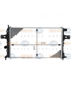 BEHR-P หม้อน้ำ CHEVROLET ZAFIRA 2.2 Z22SE