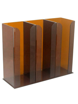 กล่องใส่แก้วเครืองดื่ม 3 ช่อง Acrylic box for keep Drink Glass 1610-149