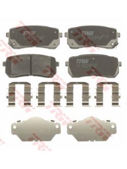 ผ้าเบรค (หลัง) HYUNDAI H1 ปี 2008 - 2016 [TRW-COTEC]