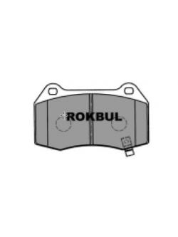 ROKBUL ผ้าเบรค หน้า CALIPER BREMBO ปี (DP1520 RA)
