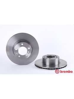 จานเบรค BMW E34 520i 525i (คู่หน้า) ปี 1987 - 1995 / Brembo