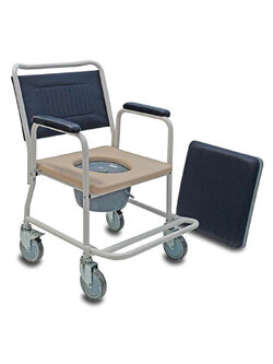 เก้าอี้นั่งถ่ายมีล้อเลื่อน FS-693