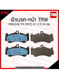 TRW ผ้าเบรก (หน้า) PORSCHE 911 (997) GT-3 ปี 03-06
