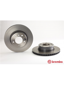 จานเบรค BMW E60 E61 (คู่หน้า) ปี 2003 - 2010 / Brembo