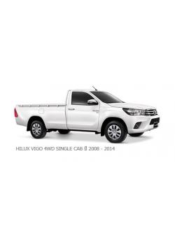 ผ้าเบรก-หน้า COMPACT TOYOTA HILUX VIGO 4WD SINGLE CAB , VIGO PRERUNNER , HILUX REVD 4WD STANDARD CAB 2.8