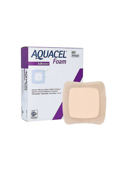 Aquacel Foam Adhesive แผ่นแปะแผลกดทับ