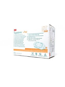 แผ่นแปะแผล 3M TEGADERM 5 x 7 cm. รุ่น 3582 (50 ชิ้น/กล่อง)