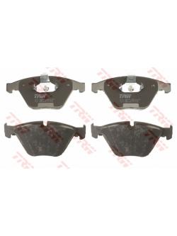 ผ้าเบรค TRW ล้อหน้า BMW Series5 520d, 530d , 520i , 523i , 530i (E60 , E65 , E66) (จานเบรก 324 mm.) ปี 2004 on COTEC (GDB1498)