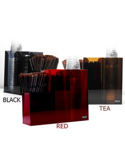 กล่องอะคริลิคใส่แก้วกาแฟเย็น และเครืองดื่ม 3 ช่อง 1610-545