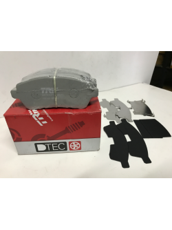 ผ้าเบรค-หน้า ford fiesta 1.3 ปี 2011-2013 (TRW-DTEC)