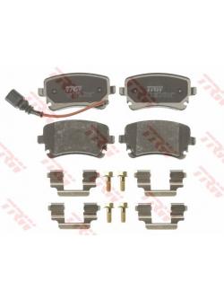 ผ้าเบรค TRW ล้อหลัง Volkswagen Caravelle T5 TDI 2.5 ปี 2005 ขึ้นไป COTEC (GDB1557)