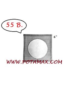 ตะแกรงลวดแอสเบสตอส 6 นิ้ว