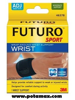 อุปกรณ์พยุงข้อมือรุ่นสปอร์ต ชนิดปรับกระชับได้