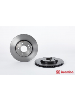 จานเบรค Mercedes-Benz W202 C200-280 (คู่หน้า) ปี 1993 - 1997 / Brembo