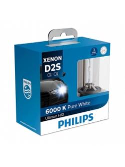 หลอดไฟรถยนต์ Philips Ultinon หลอด D2S 6000K