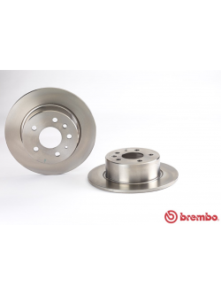 จานเบรค Mercedes-Benz W123 E200-300, W126 S500 (คู่หลัง) ปี 1976 - 1985 / Brembo