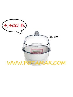 โถดูดความชื้นพลาสติก 30 ซม. (desiccator)