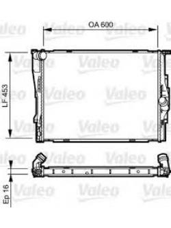 VALEO หม้อน้ำ BMW 3(E90) 318i,320i (N46-4สูบ/รุ่น2 ท่อ)
