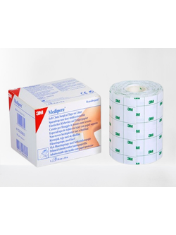 เทปผ้าแต่งแผล Medipore ขนาด 10x10 cm. ยี่ห้อ 3M
