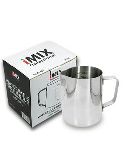 เหยือกตีฟองนมสแตนเลส imix มีมาตราวัด ขนาด 600 ซีซี (แบบหนา) 1610-433