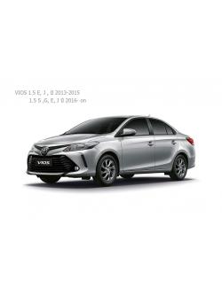 ผ้าเบรก-หน้า COMPACT TOYOTA VIOS 1.5E , J ปี 2013-20415 ,1.5 S G E J ปี 2016-on , YARIS 1.2E J ปี 2013-on