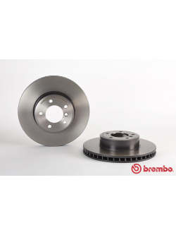 จานเบรค BMW E60 E61 ซีรี่ส์ 6 E63 (คู่หน้า) ปี 2003 - 2010 / Brembo