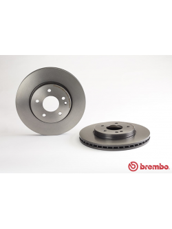 จานเบรค Mercedes-Benz W124 E/CE 200-300 (คู่หลัง) ปี 1989 - 1997 / Brembo
