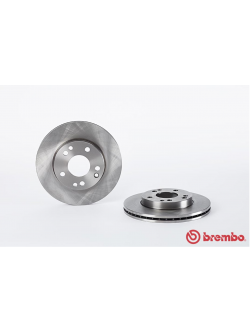 จานเบรค Mercedes-Benz W201 190E 2.3-2.6 (คู่หน้า) ปี 1992 - 1995 / Brembo