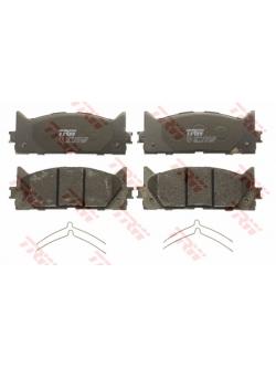 ผ้าเบรคหน้า Toyota Camry ACV40 2.0 และ 2.4 ปี 2007 - 2012 (TRW-DTEC)