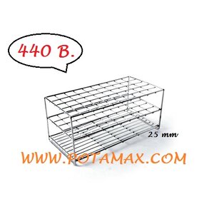 ที่ตั้งหลอดทดลอง แบบสแตนเลส 25 มม.