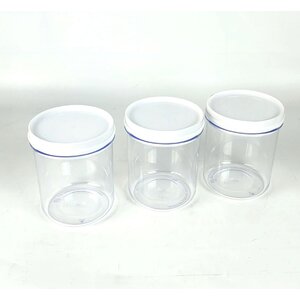 MINIWOOD ขวดโหลพลาสติก กลม Food Safe