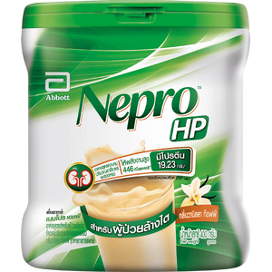 เนบโปร เอชพี สำหรับผู้ป่วยล้างไต ชนิดผง กลิ่นวานิลลา 400 กรัม