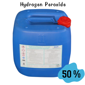 hydrogen peroxide ไฮโดรเจน เพอร์ออกไซด์ 50% 1000ml