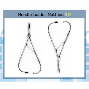 Mathieu Needle Holder คีมจับเข็มเย็บแผล ยี่ห้อ EM