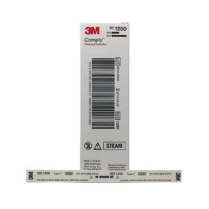 Comply Steam Indicator Strips 1250 ยี่ห้อ 3M (240ชิ้น/กล่อง)