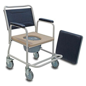 เก้าอี้นั่งถ่ายมีล้อเลื่อน FS-693
