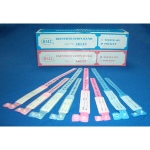 สายผูกข้อมือผู้ใหญ่ แบบเขียน ยี่ห้อBM2