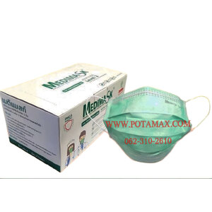 หน้ากากอนามัย Level 2 ยี่ห้อ MEDIMASK (50ชิ้น/กล่อง)