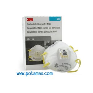 หน้ากาก 3M N95 รุ่น 8210V