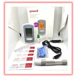เครื่องตรวจน้ำตาลและแผ่นตรวจ Yuwell